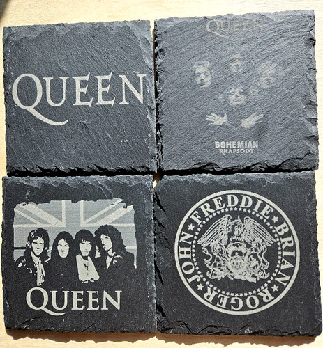 Set queen slate - of, 4