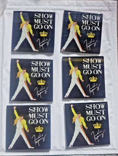 Freddie mercury queen glass - mercury,
