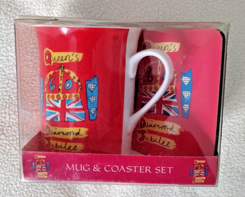 Queen diamond jubilee mug - mug, &