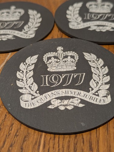 Welsh slate coasters - 3,