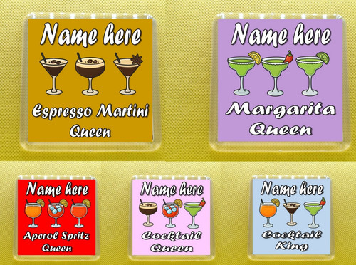 Personalised cocktail queen - personalised,