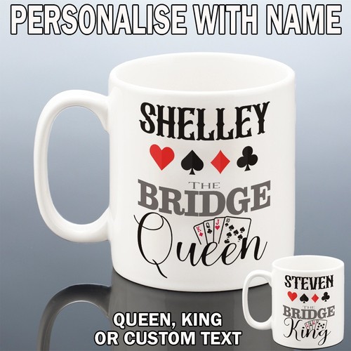 Personalised bridge mug - personalised,