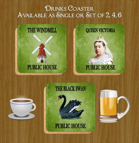 Pub sign high gloss cork - sign,